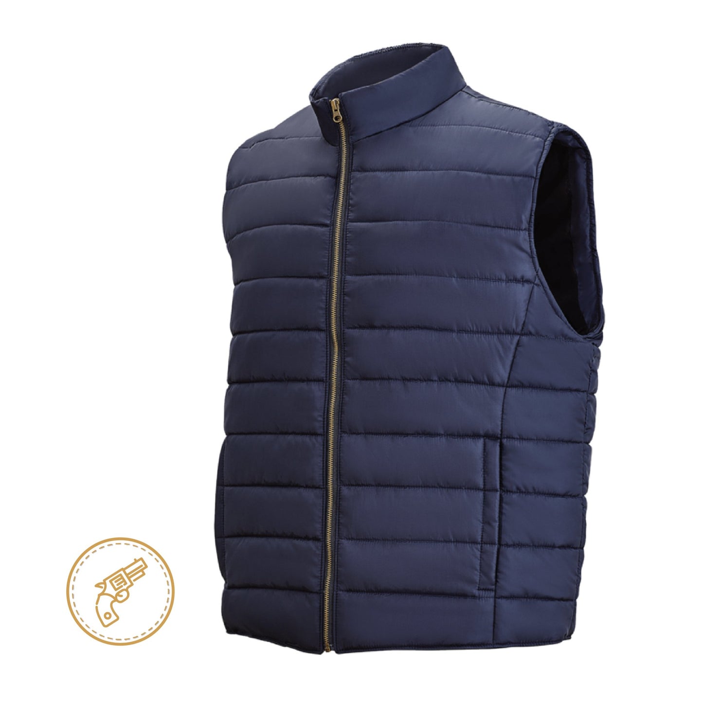 Miles Body Armor Quilted Vest - Level IIIA - MC Armor