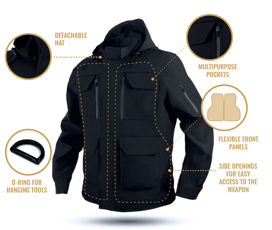 SENTINEL TACTICAL BULLETPROOF JACKET - MC Armor