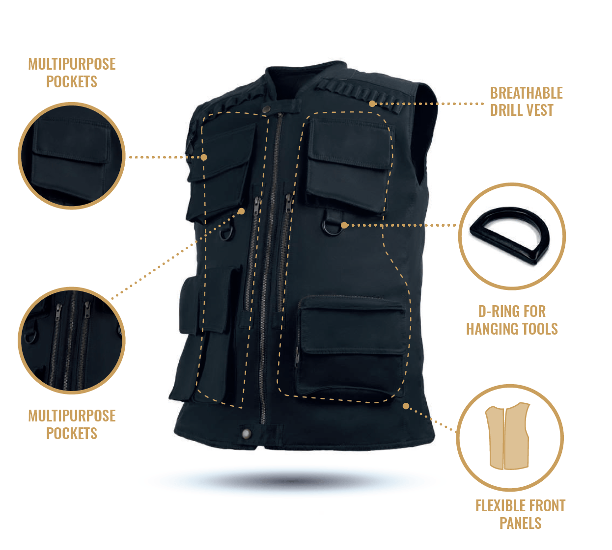 TITAN BULLETPROOF VEST - MC Armor
