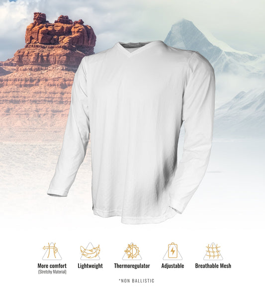 Cool T-Shirt (V/neck-L/sleeve) - MC Armor